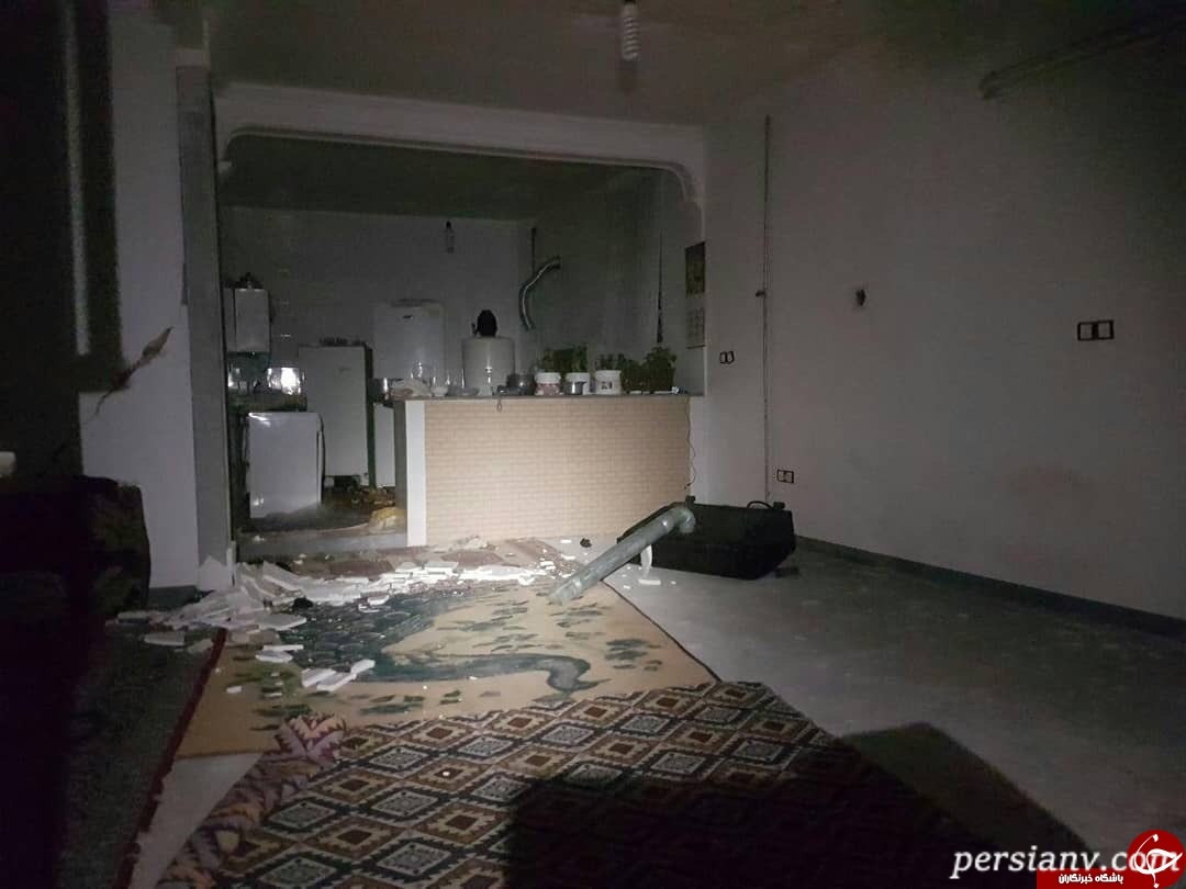 تصویری از خسارت زلزله آذربایجان زلزله شمال غرب ایران