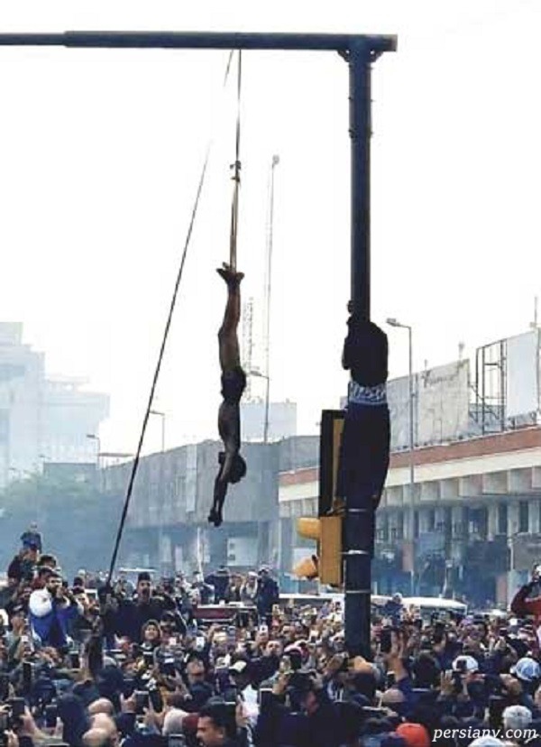 اعدام خیابانی یک نوجوان بغدادی اعدام خیابانی