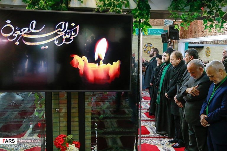 مراسم ترحیم حاج سید قاسم موسوی قهار با حضور چهره ها!