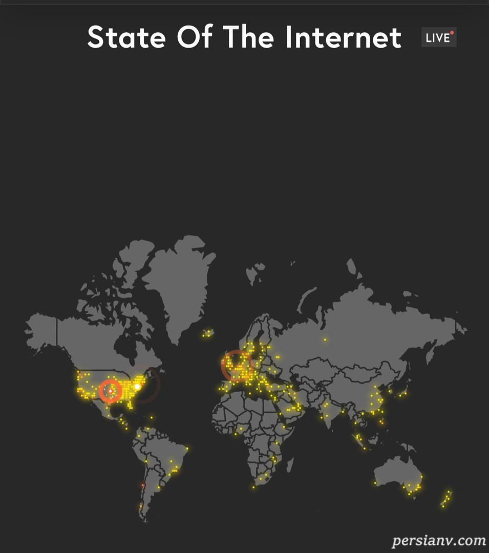 علت قطعی اینترنت علت قطعی اینترنت