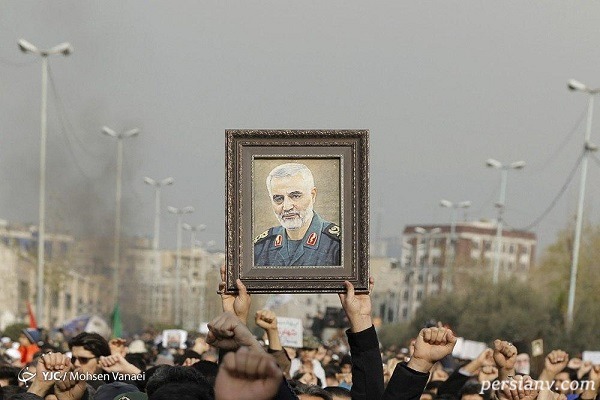 راهپیمایی نمازگزاران تهرانی در محکومیت ترور سردار سلیمانی