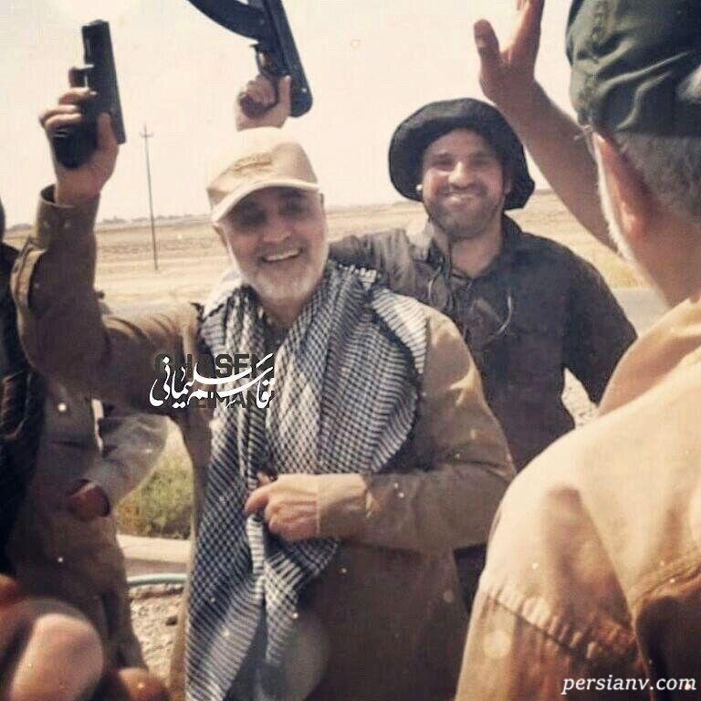 تصویر دیده نشده از سردار سلیمانی در سوریه تصویر دیده نشده از سردار سلیمانی