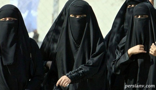 لباس عجیب نظامی زنان عربستان
