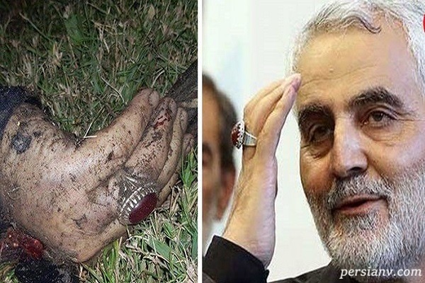 دست شهید حاج قاسم سلیمانی با طراحی یک لبنانی
