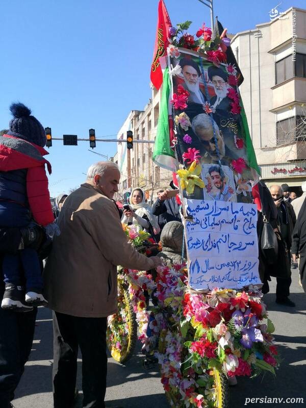 زیباترین عکس راهپیمایی دیروز زیباترین عکس راهپیمایی