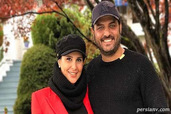 سام درخشانی و همسرش در سی و هشتمین جشنواره فیلم فجر