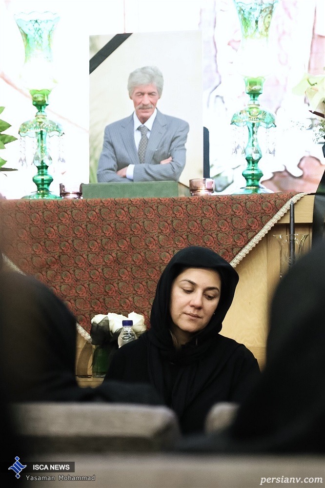 مراسم درگذشت پدر لاله اسکندری