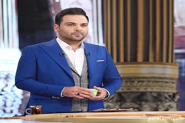 نقاشی زیبا از چهره احسان علیخانی و ایمان قیاسی مجریان عصر جدید