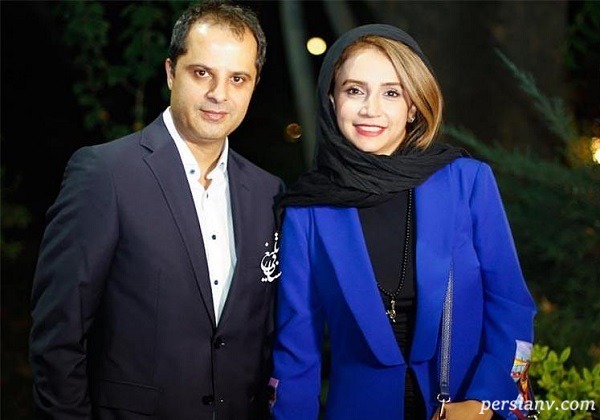 بازیگر زن و همسرش