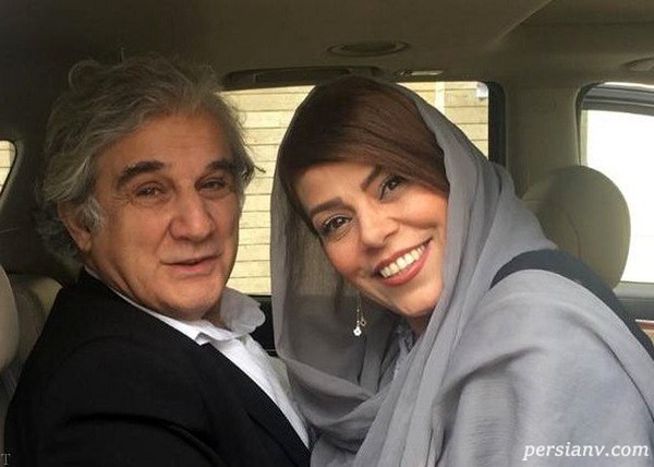 مهنوش صادقی و همسرش مهنوش صادقی و همسرش