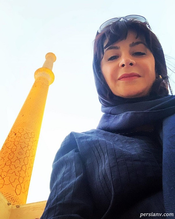 سلفی بازیگر زن