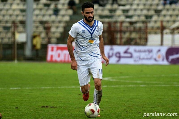 مدل موی عجیب بابک مرادی بازیکن جدید استقلال