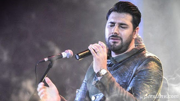 عکس احسان خواجه امیری و پسرش با اولین دستخط ارشان