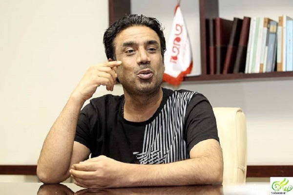 نصرالله رادش بازیگر طنز تلویزیون و همسر جوانش