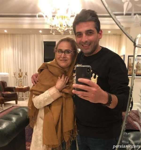 بازیگر معروف و مادرش