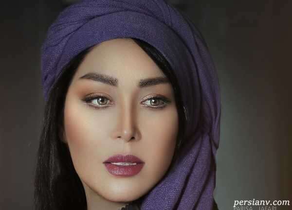 سرقت و تخریب ماشین سارا منجزی بازیگر در خیابان های تهران !