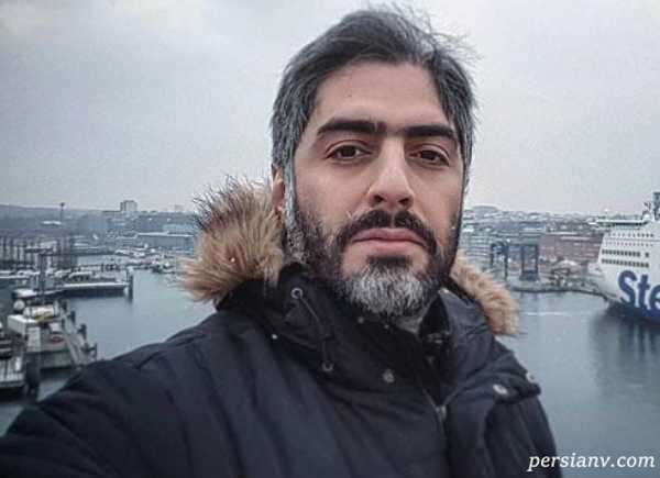 علیرضا افکاری و دخترش به همراه همسر ساره بیات در شب تولدش