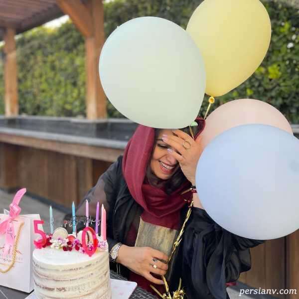 عکس های تولد الهام پاوه نژاد