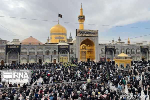 اخلال در نظم زیارت ضریح امام رضا (ع) توسط عده ایی هنجارشکن !