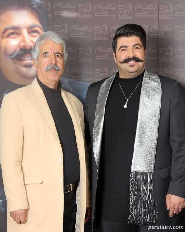 بهنام بانی و پدرش قرآن خوانی بهنام بانی