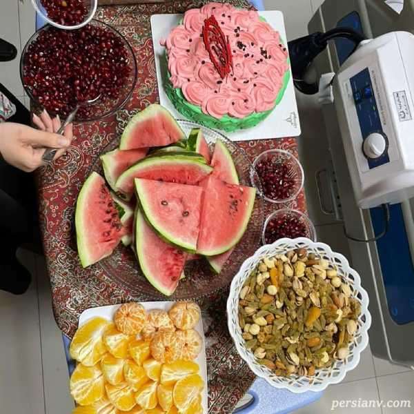 شب یلدای زهرا چخماقی مجری زهرا چخماقی مجری