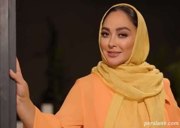 میکاپ عروسکی و قرمز الهام حمیدی در روز تولدش
