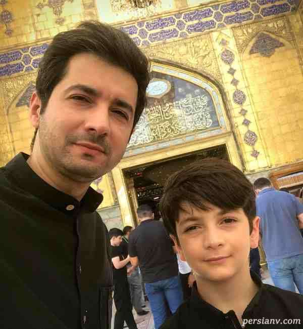 نجم الدین شریعتی و پسرش
