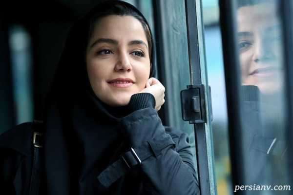 نازنین بیاتی بازیگر کمدی دینامیت با مانتوهای شیک و زیبایش