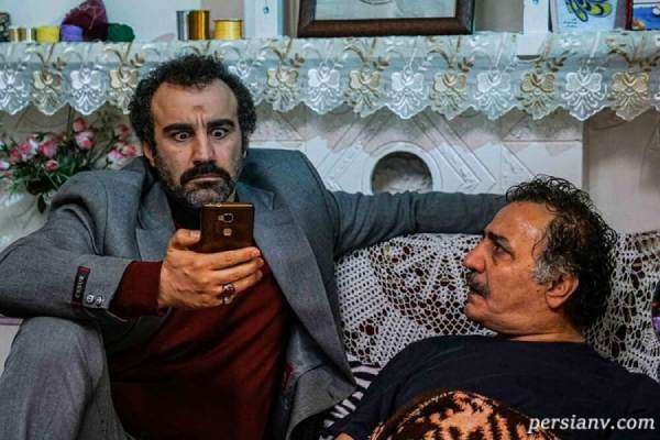 فیلمی از پشت صحنه سریال پایتخت با حضور دسته جمعی بازیگران