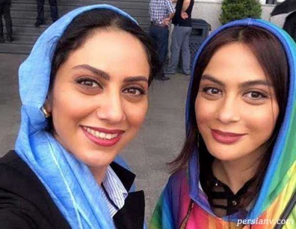 مراسم یادبود منیژه افشاری با حضور مارال و مونا فرجاد به همراه پدرشان