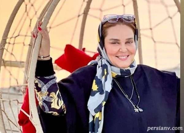 تیپ بهاری بهاره رهنما بازیگر پرحاشیه در کیش