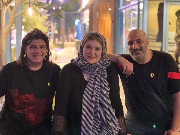 استایل متفاوت امیر جعفری و پسرش آیین در تایلند