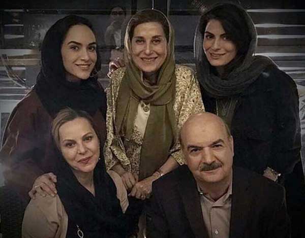 قابی زیبا از ایرج طهماسب به همراه نوه و دامادش