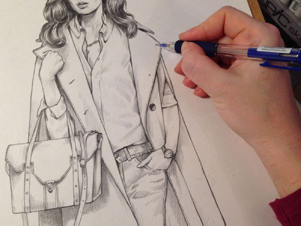 طراحی مانتو زیبا کرمعلی