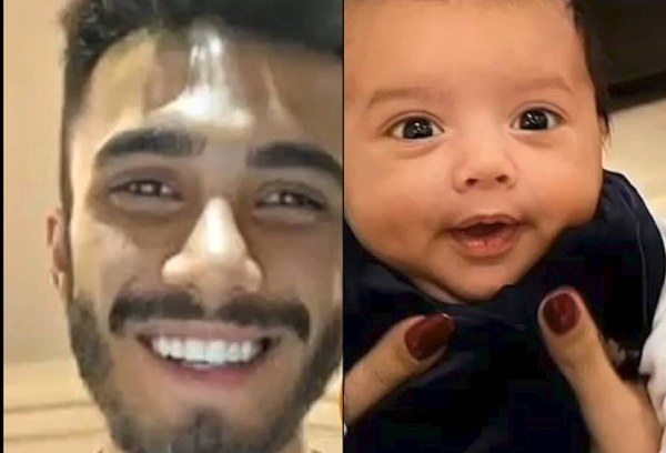 قاب جدید از آرتام پسر مهراد جم که تازه راه افتاده