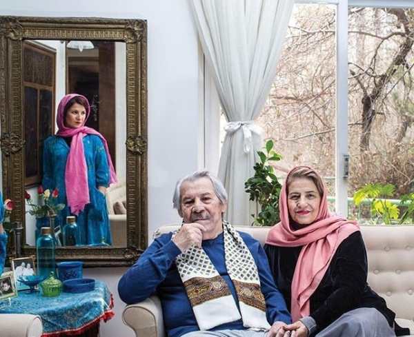 لیلی رشیدی و پدر و مادرش لیلی رشیدی و پدر و مادرش