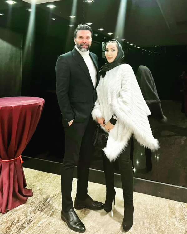 پیشکسوت فوتبال و همسرش عاشقانه همسر نیکبخت