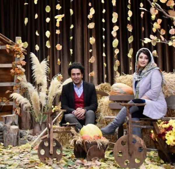 عکس الهام طهموری عکس الهام طهموری و همسرش