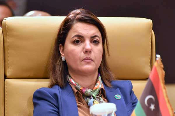 بد حجابی «نجلاء المنقوش» وزیر خارجه لیبی در تهران سوژه عکاسان شد