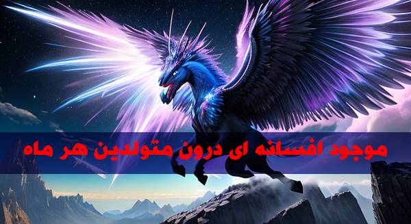 موجود افسانه ای درون متولدین هر ماه