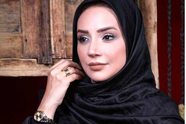 شبنم قلی خانی با تم طلایی مشکی تولد پاییزی اش را جشن گرفت