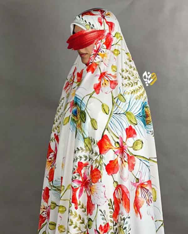 تغییر رنگ چادر مشکی برای حجاب