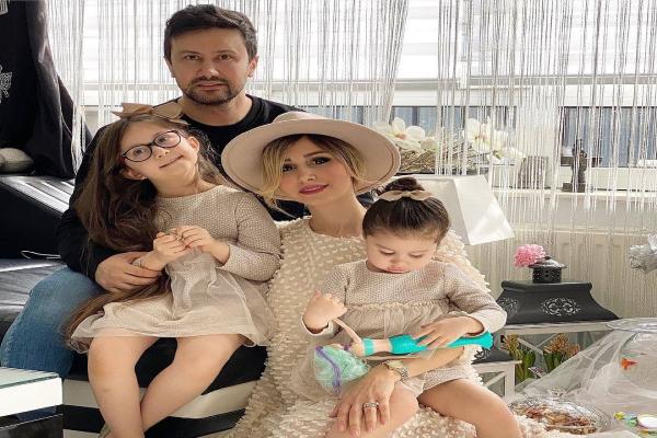 ظرف های سفره هفت سین شیک و خارجی سپیده بزمی پور برای سال جدید / همسر شاهرخ استخری خوش سلیقه اس
