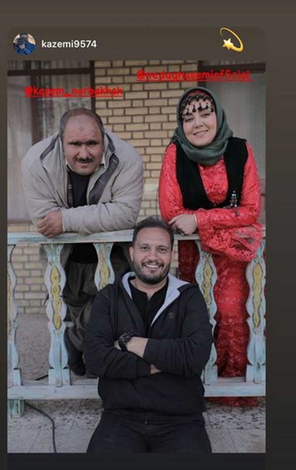 سلمان و شیرین بازیگران ن خ در پشت صحنه
