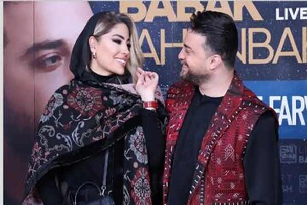 عاشقانه های پریا پرتوی فر و همسر خواننده اش بابک جهان بخش / عشقشان همیشگی