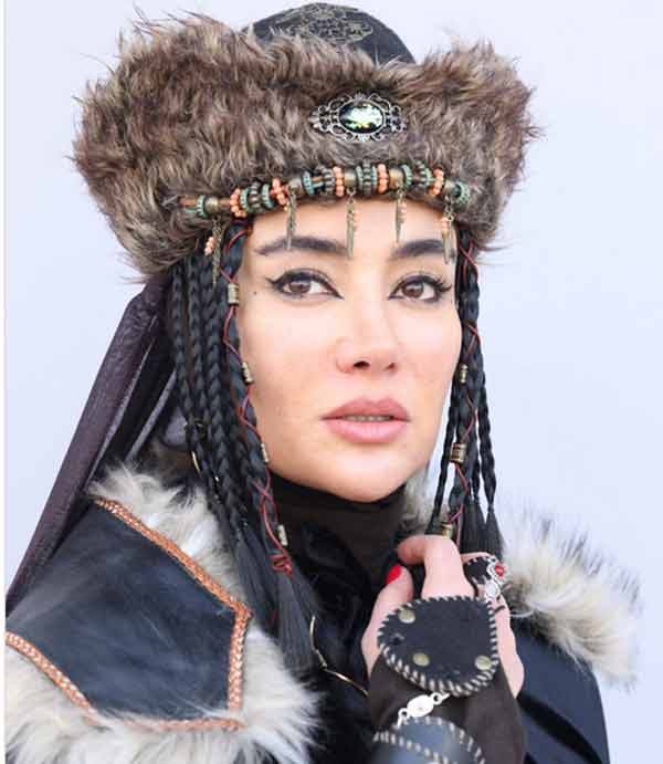 رونمایی از گریم بهاره افشاری برای سریال رویای نیمه شب