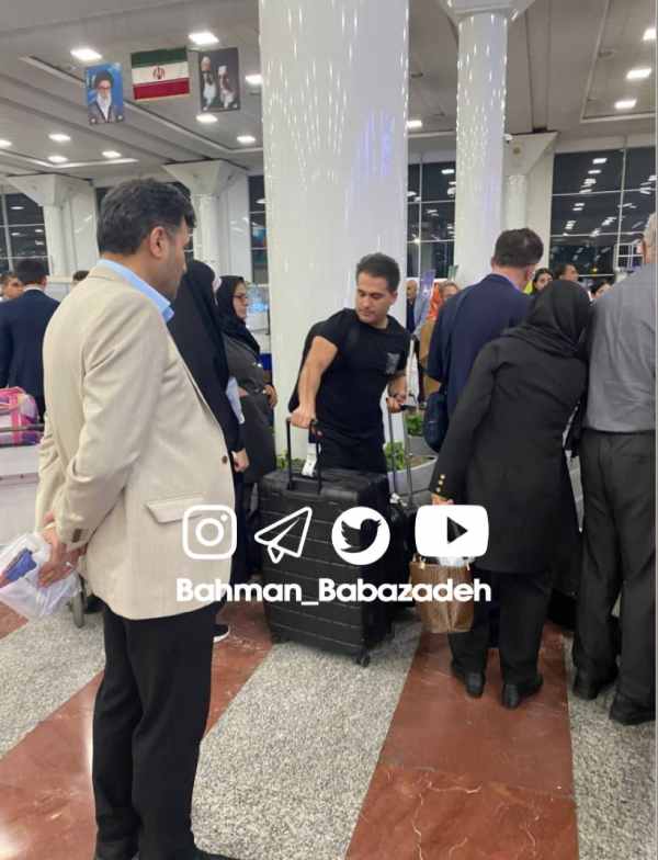 بازگشت احمد سعیدی به ایران