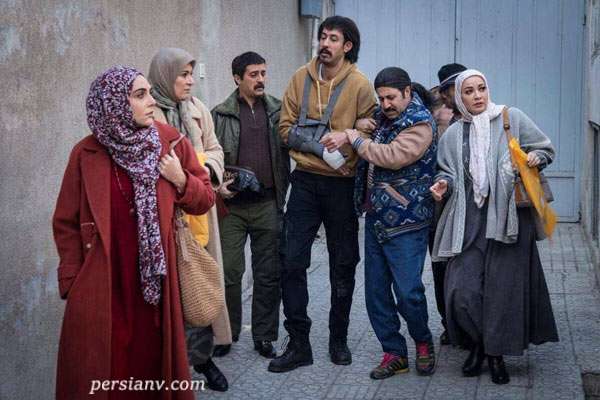 دورهمی بازیگران سریال پایتخت در اکران یک فیلم