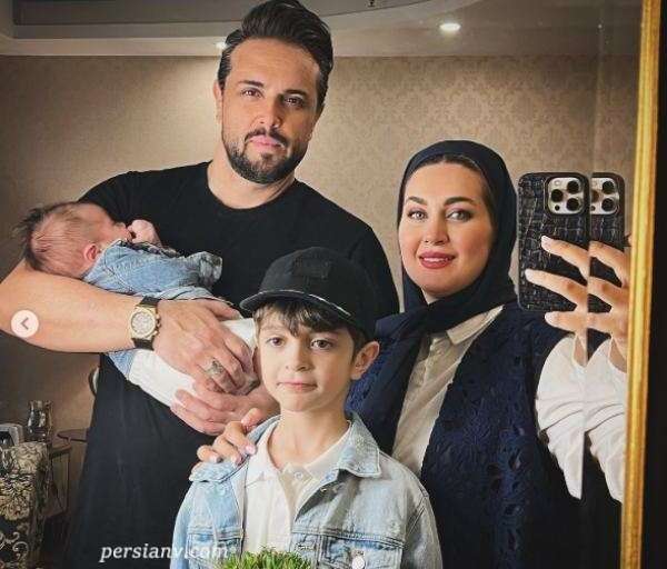 پدرام کریمی و خانواده اش