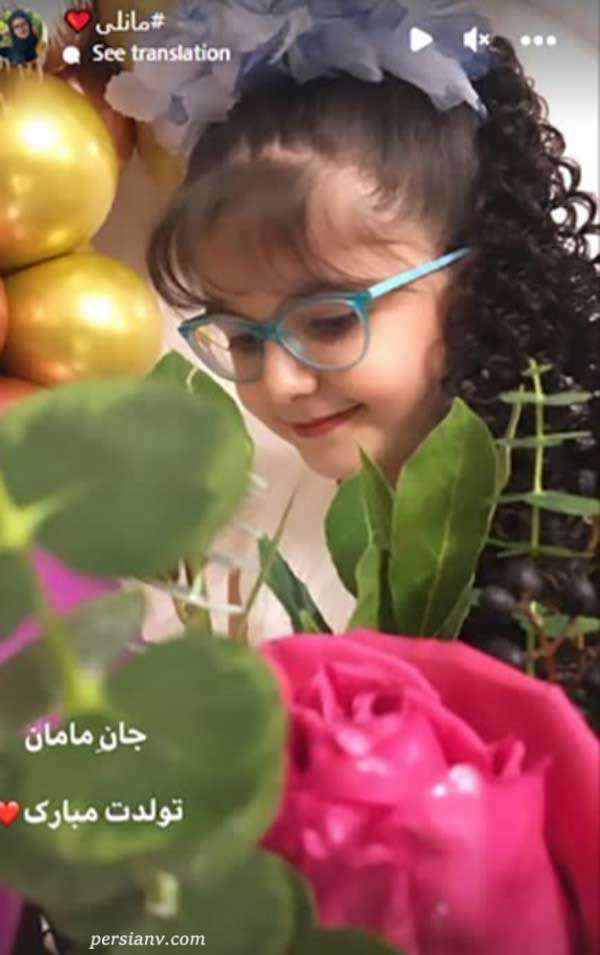 تولد دختر ملیکا زارعی